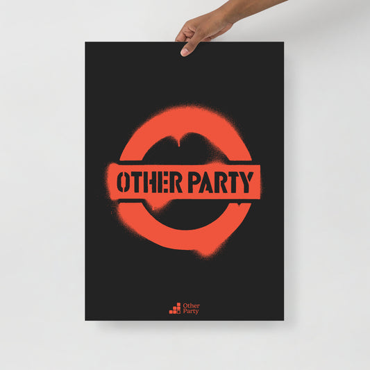 Other Party Underground Poster Dark