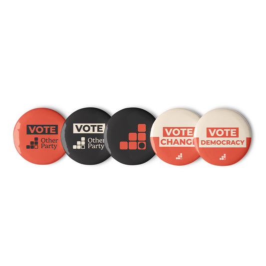 Set of Other Party badges